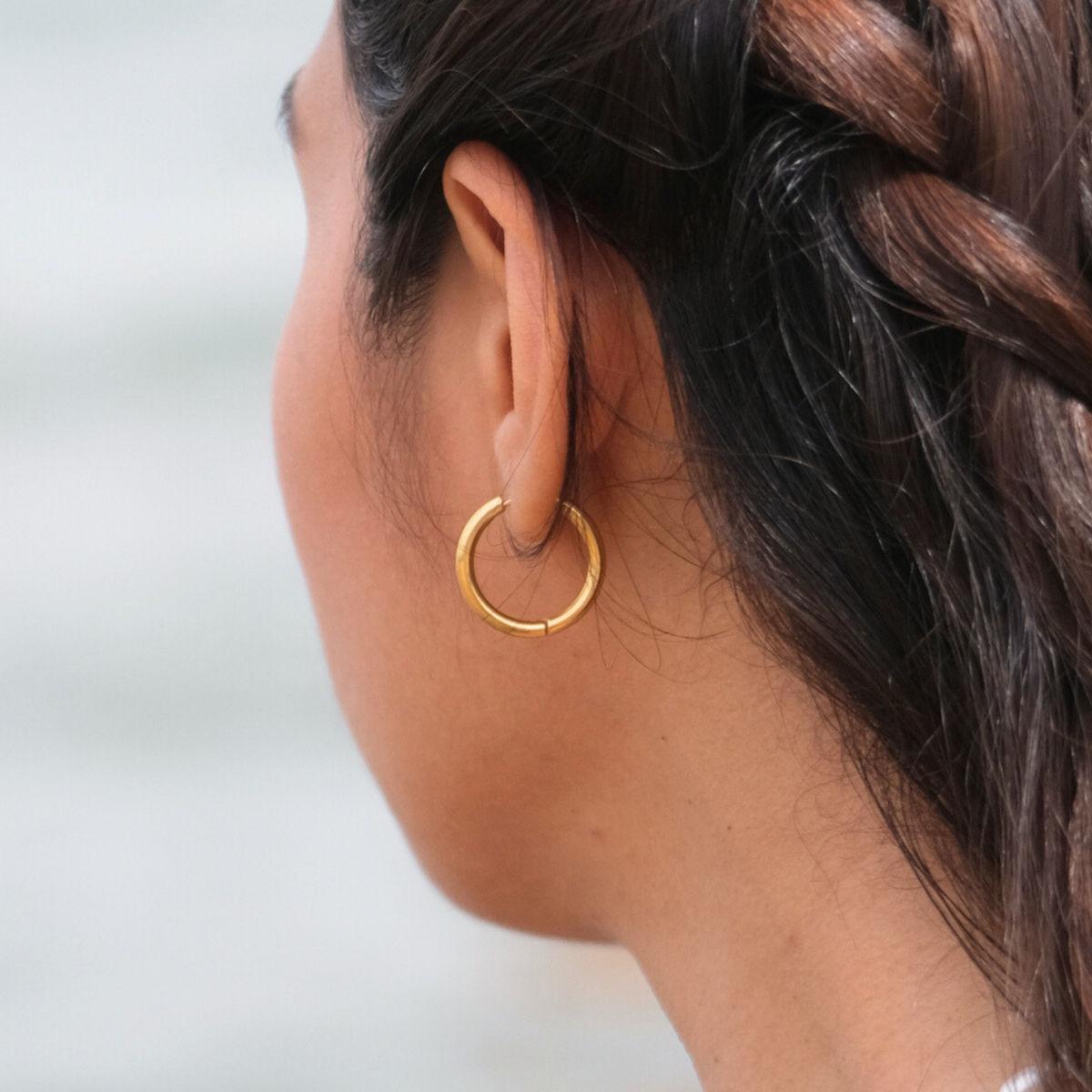 Set van 3 Classic Hoop Oorbellen
