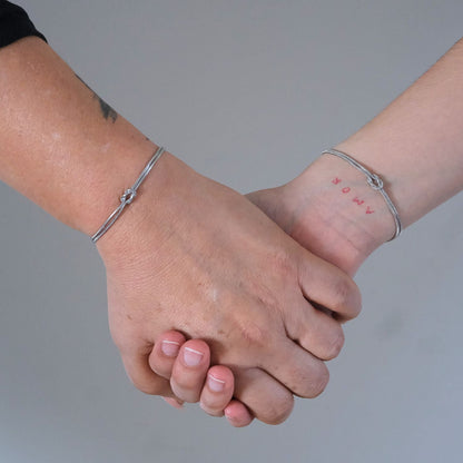 Moeder & Dochter  Armband - Liefdesknoop Armband - Moederdag cadeau