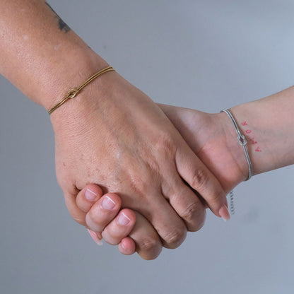 Moeder & Dochter  Armband - Liefdesknoop Armband - Moederdag cadeau