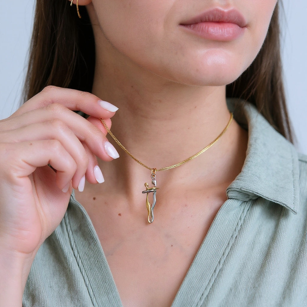 Eeuwige Roos Box - Gepersonaliseerde Knuffel ketting & Echte Roos