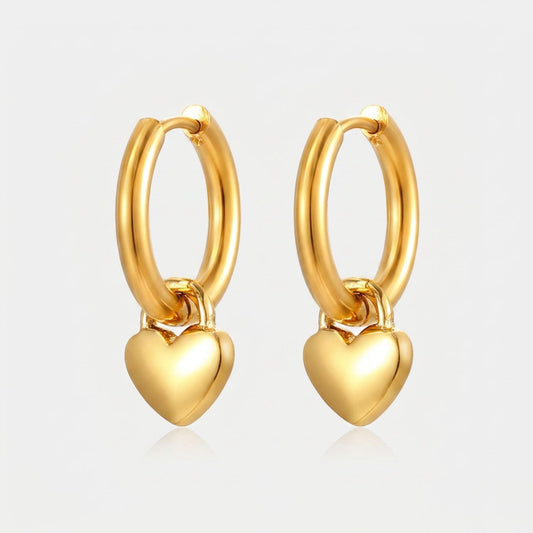 Amour Hartjes oorbellen