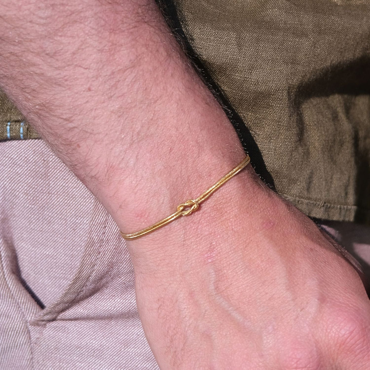 Aan Mijn Kleinzoon - Liefdesknoop Armband