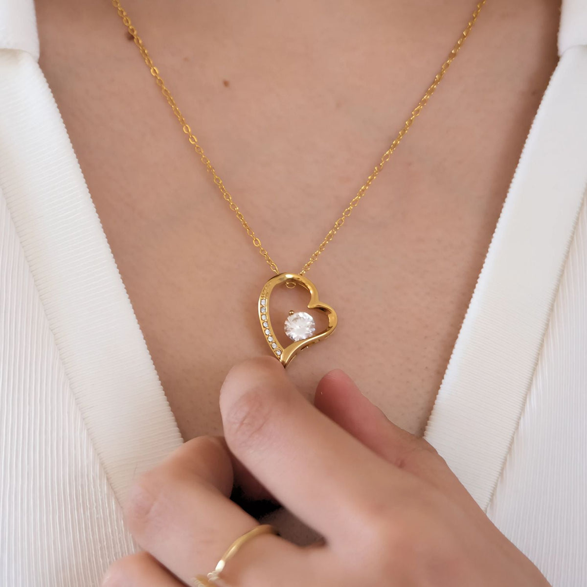 Eeuwige Roos - Hartketting - Aan mijn schat
